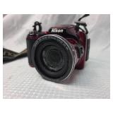 Nikon Coolpix L810 Digital Camera Red