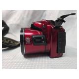 Nikon Coolpix L810 Digital Camera Red