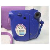 Fujifilm Instax Mini Camera with Purple Case