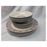 Sango Zuni Pattern Dinnerware 1988