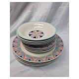 Sango Zuni Pattern Dinnerware 1988