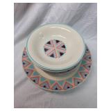 Sango Zuni Pattern Dinnerware 1988