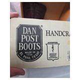 Dan Post Western Boots - Cherry Red Leather Size 10.5