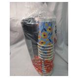 Chinet Comfort 16oz Insulated Cups & Lids - 70 Count