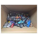 Mixed Monster Truck and Hot Wheels Toy Lot
