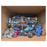 Mixed Monster Truck and Hot Wheels Toy Lot