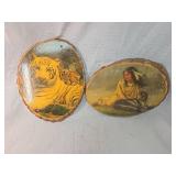 Western Wood Art Plaques