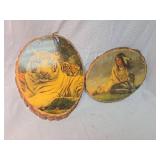 Western Wood Art Plaques