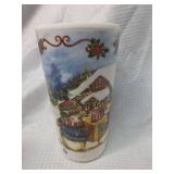 Christmas Snowman Plastic Glasses