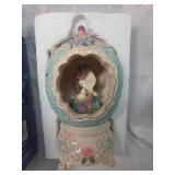 Classic Treasures Panoramic Egg Musical Globe