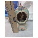 Classic Treasures Panoramic Egg Musical Globe