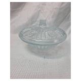 Clear Glass Candy Dish with Lid