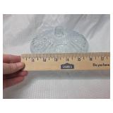 Clear Glass Candy Dish with Lid