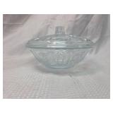 Clear Glass Candy Dish with Lid
