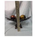 Decorative Glass Orb Display Stand