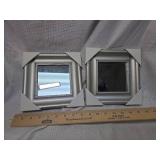 Art Deco Style Silver Mirrors