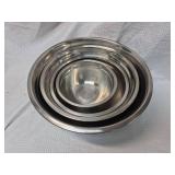 Stainless Steel Mixing Bowl Set - 4 Piece
