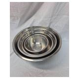Stainless Steel Mixing Bowl Set - 4 Piece