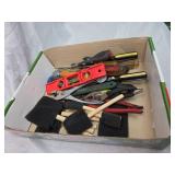 Mixed Hand Tool Lot with ProKit Wrench and Foam Brushes