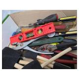 Mixed Hand Tool Lot with ProKit Wrench and Foam Brushes