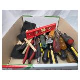 Mixed Hand Tool Lot with ProKit Wrench and Foam Brushes