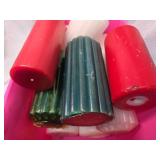 Holiday Pillar Candle Set