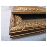 Ornate Gold mirrors with Floral Pattern