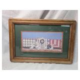 Beth Cummings Folk Art Geese Print