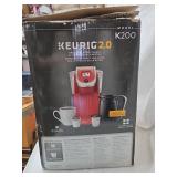 Keurig 2.0 K200 Coffee Maker - Red