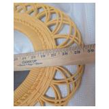 Decorative Yellow Mirror