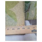 2 Massive Turquoise Butterfly Wall Art Canvases