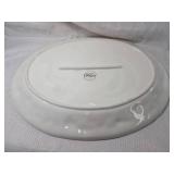 Gibson White Turkey Platter