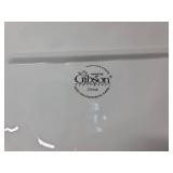 Gibson White Turkey Platter