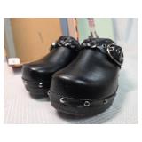 Fashion Victim Platform Clogs Size 6