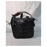 Western Saddle Style Leather Handbag