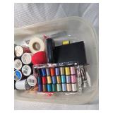 Sewing Kit with Hand Needles and Thread Collection
