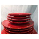 Waechtersbach Red Christmas Tree Dinnerware