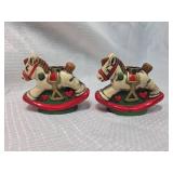 Rocking Horse Candle Holders