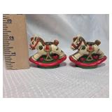 Rocking Horse Candle Holders