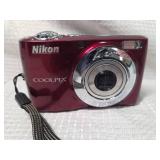Nikon COOLPIX Digital Camera - Burgundy