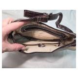 Two-Tone Crossbody Bag