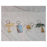 Hawaiian Paradise Acrylic Keychain Set