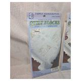 Fairway Needlecraft Tractor Quilt Blocks Pattern