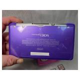 Nintendo 3DS Purple Console with Hello Kitty Case and Games