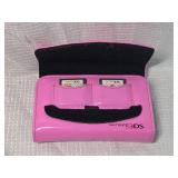 Nintendo 3DS Purple Console with Hello Kitty Case and Games