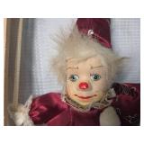 Decorative Clown Marionette Puppet