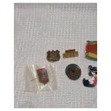 Lot of different pins