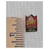 Body is a Machine Mechanic Enamel Pin