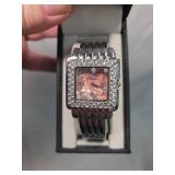 Royalton Crystal Square Ladies Watch