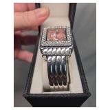 Royalton Crystal Square Ladies Watch
